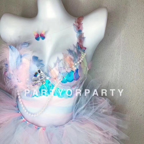 Fairy Costume Rave Bra Tutu Pink Rave 