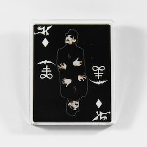 KING DIAMOND Playing Card Pin