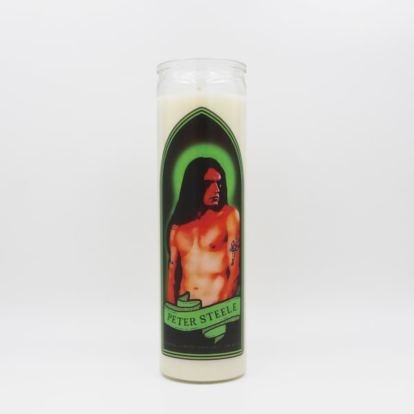Peter Steele, Patron Saint of Slow, Deep & Hard Tribute Candle