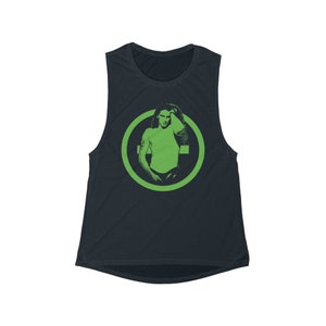 Peter Steele From Type O Negative Tribute Women&#39;s Flowy Scoop Muscle Tank