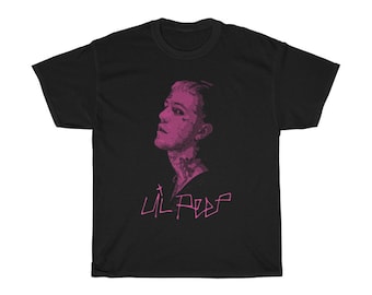 Lil Peep Gustav Åhr Halftone Tribute Shirt