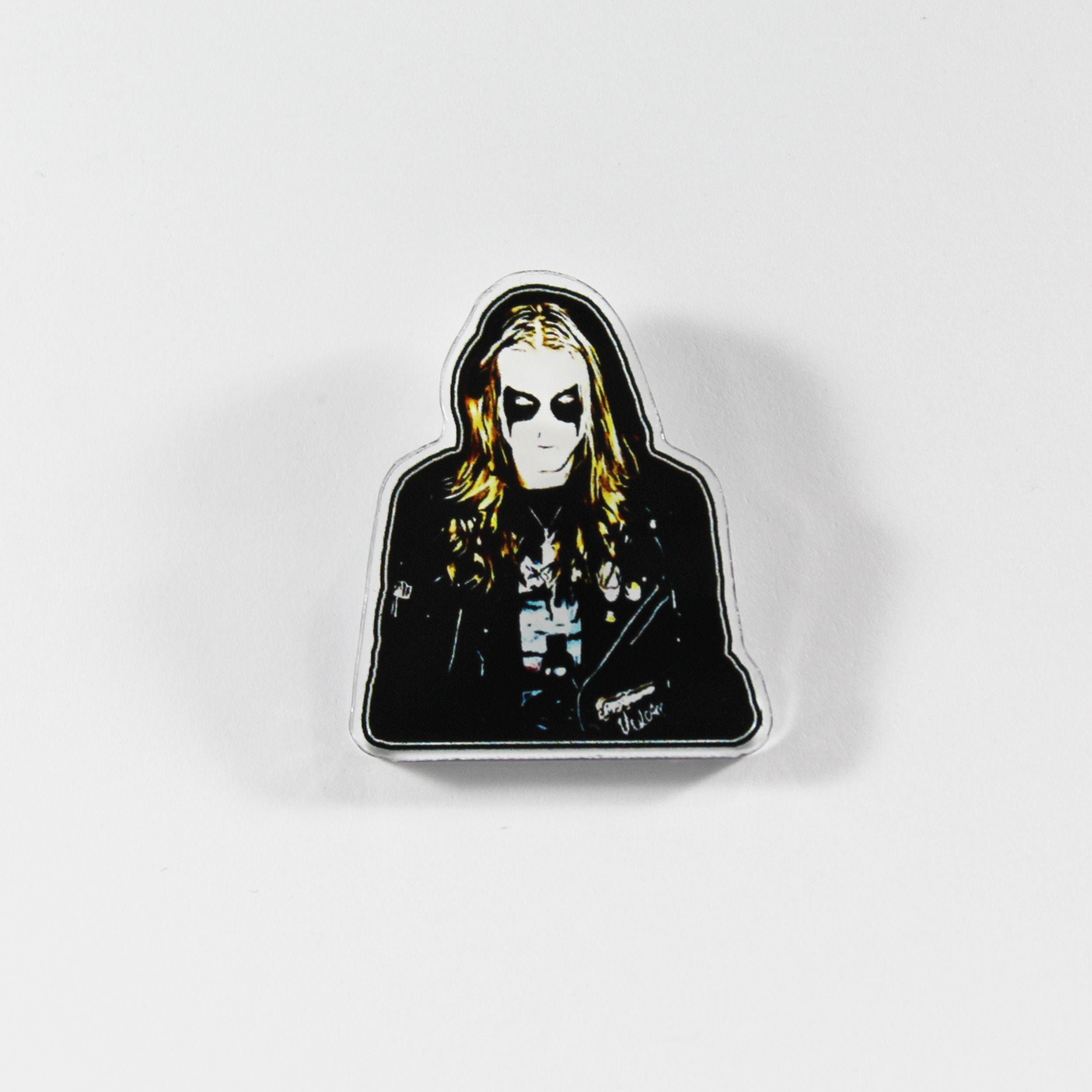 DEAD From Mayhem & Morbid Tribute Pin pelle per Yngve Ohlin 