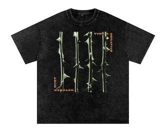 Vintage Washed Oversized Cotton T-Shirt