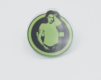 Shirtless Peter Steele from Type O Negative Pin