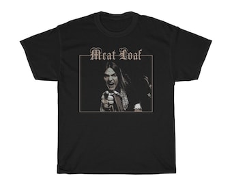Meat Loaf Halftone Tribute T-Shirt