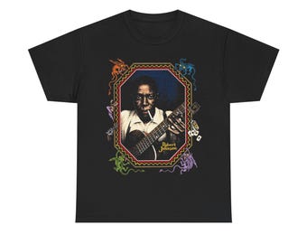 Robert Johnson T-Shirt | Vintage Blues Tee | Delta Blues Legend Shirt | Retro Music Graphic Tee