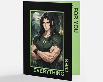 Peter Steele - Everything Dies Greeting Card, Valentine, Just Because