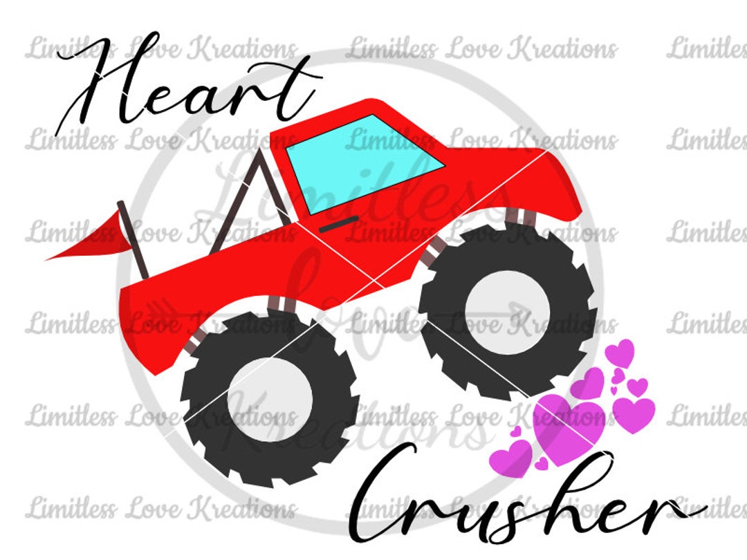 Heart Crusher Svgvalentine's Day Svgheart Crusher Pngpopular