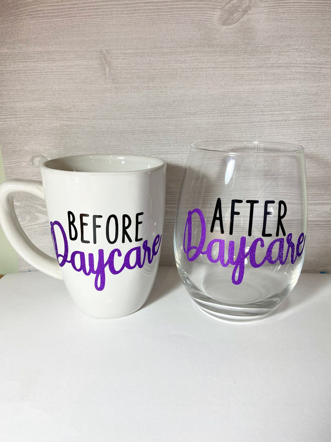 Daycare Appreciation Giftdaycare Mug Wine Glass Gift Setdaycare Gift