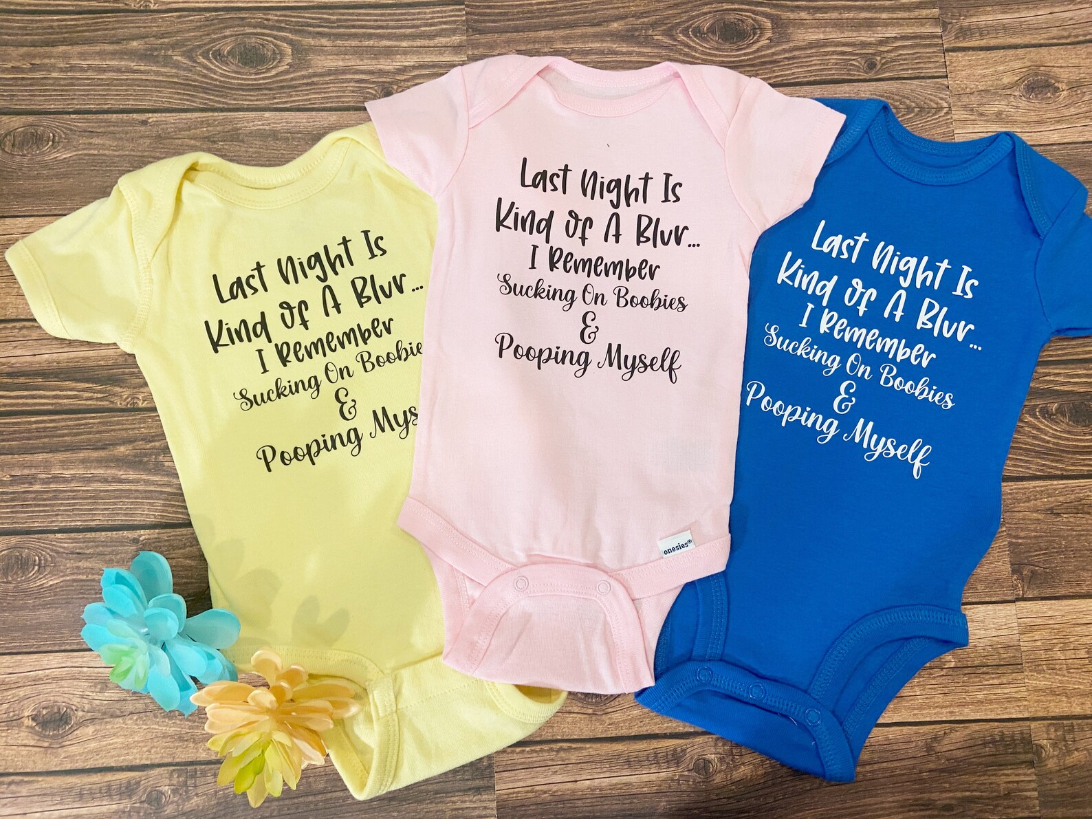 Last Night is a Blur Onesiefunny Baby Onesiesinappropriate Etsy