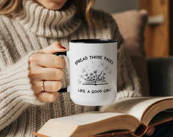 Bücherwurm Becher, Bücherwurm Geschenke, Buch Merch, Buchbecher, gemütliches Lesegeschenk, Bücherwurm Geschenk, Smut Leser Geschenk, würziges Lesergeschenk, lustiges Geschenk für Sie