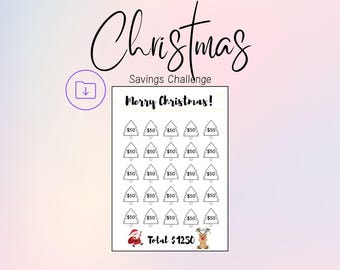 Christmas Savings Challenge