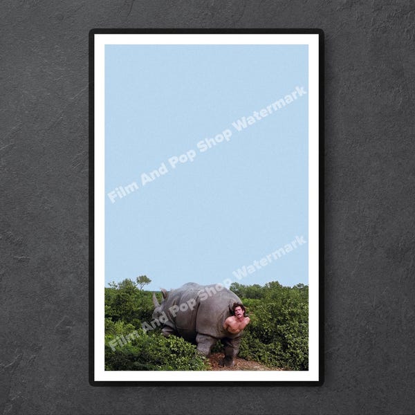 Ace Ventura Rhino Poster // Pet Detective (11x17)