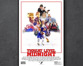 Threat Level Midnight Poster: The Office TV Show Art