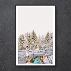 Shitters Full Poster // Christmas Vacation, Chevy Chase, National Lampoons, Vegas Vacation bathroom art christmas decor xmas