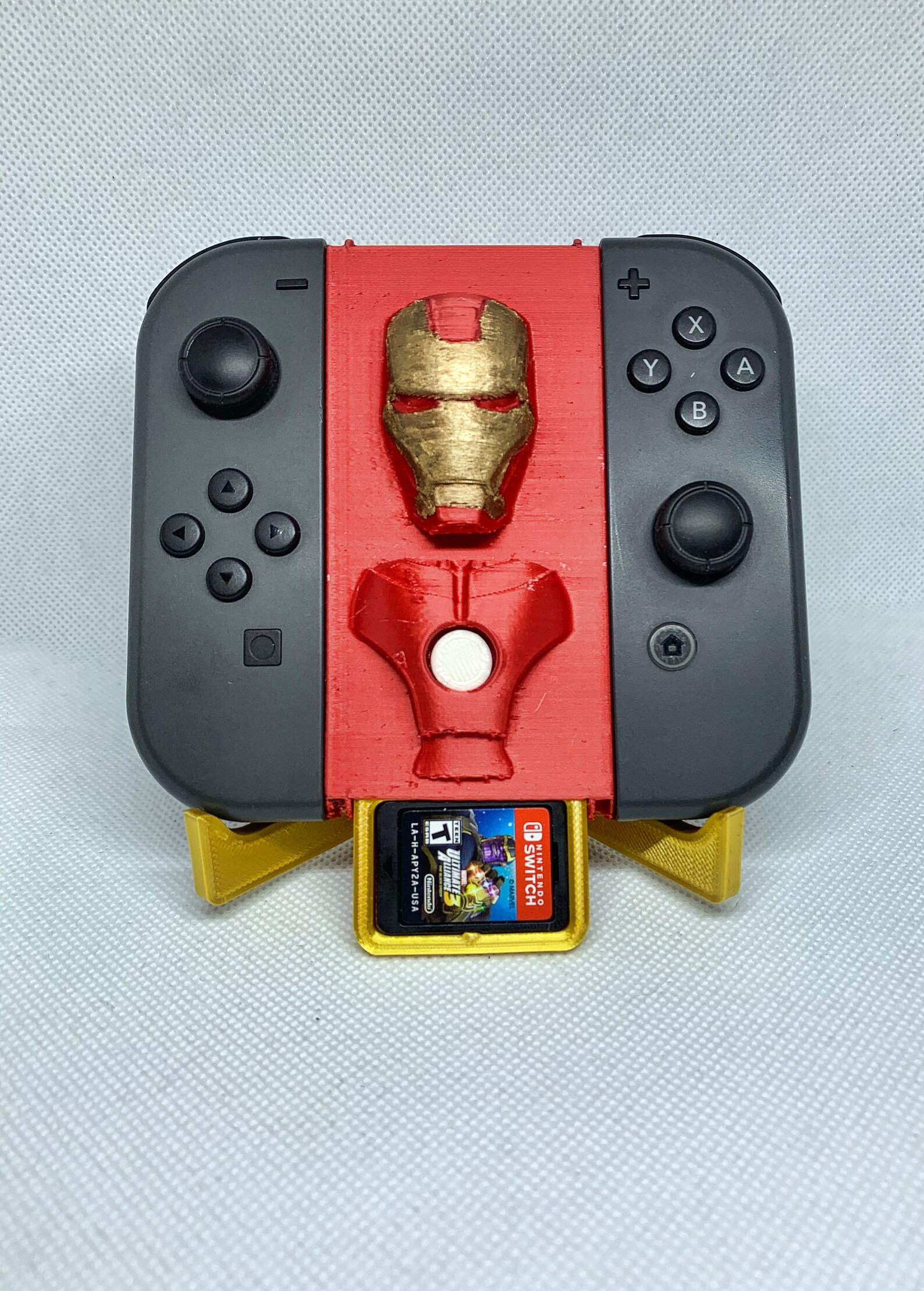 Nintendo Switch JoyCon Holder Iron Man with Storage Etsy