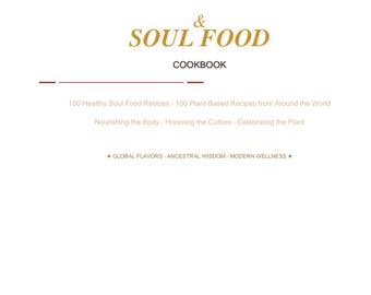 Plant-Based & Soul Food Cookbook