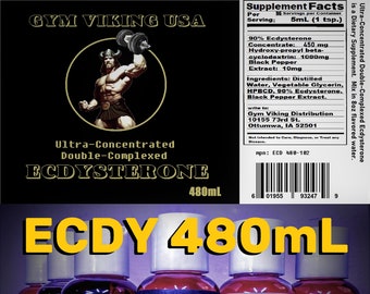 Double Complexed High Bioavailability Ecdysterone Liquid- 1 Month Supply