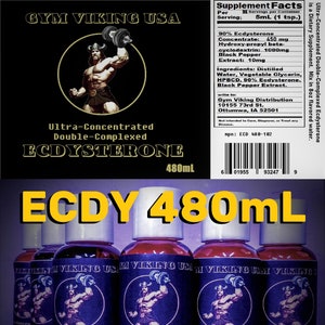 Double Complexed High Bioavailability Ecdysterone Liquid- 1 Month Supply
