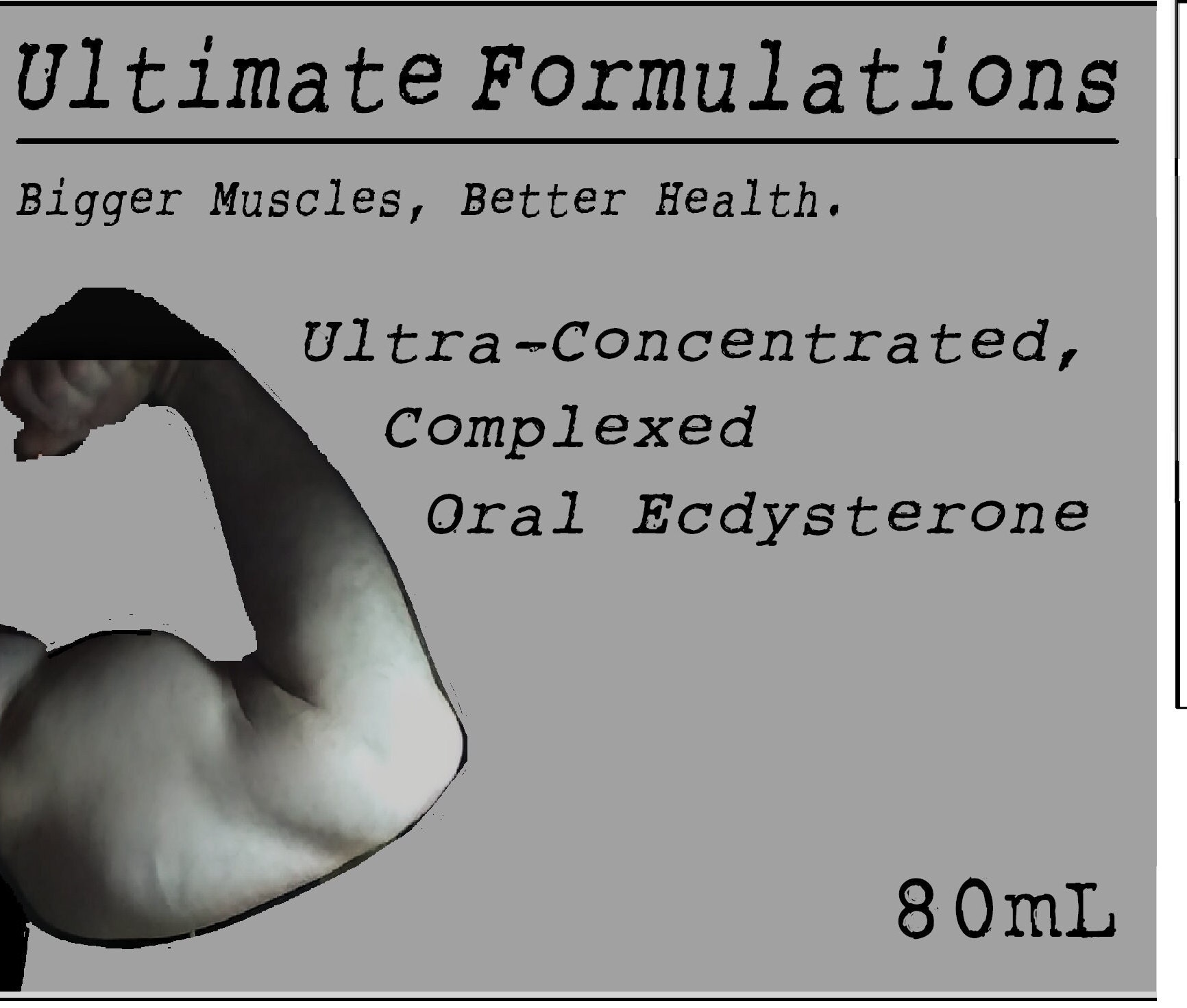 Oral Ecdysterone Concentrate- 80 mL