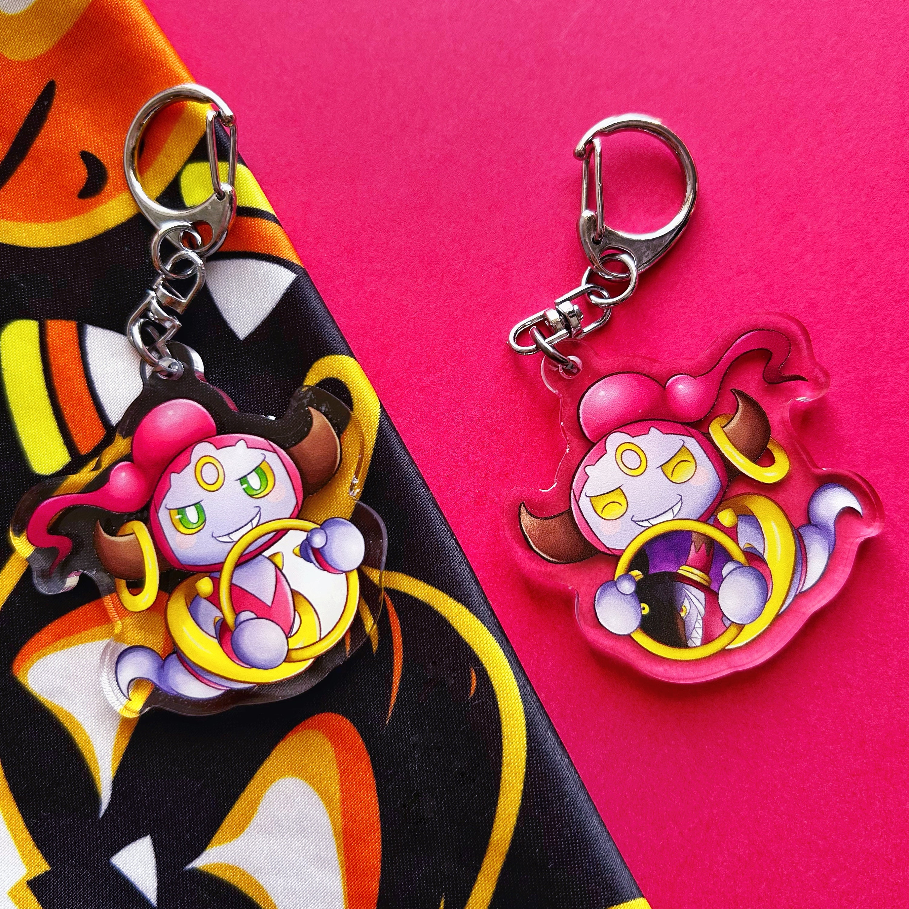 Pokemon Halloween 2 Double-side Acyrlic Keycharms 