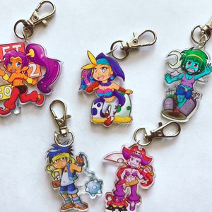 Shantae and Friends 2&quot; Double-Sided Keychains