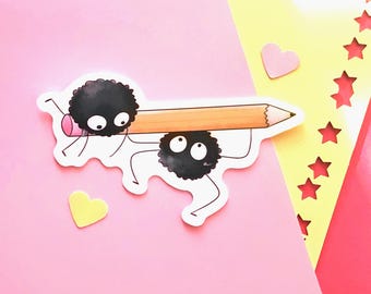 Anime Soot Sprite 3in Sticker