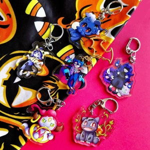 Halloween 2&quot; Double-Side Acyrlic Keycharms