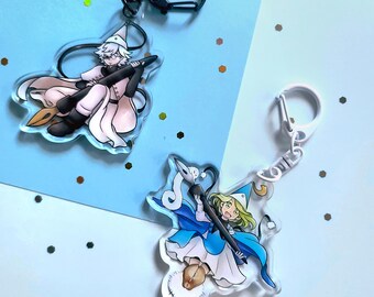 Anime Witch Hat 2.5inch Acrylic Keycharms