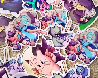 Halloween 3 inch Stickers