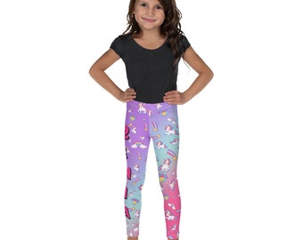 Personalized Unicorn Kid's Leggings