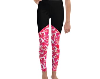 Lots of Hearts Youth Leggings