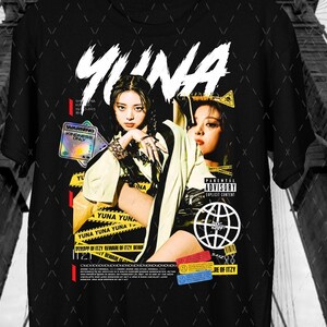 Shin Yuna Itzy Midzy T-shirt Kpop Custom Kpop Shirt 045 | Etsy