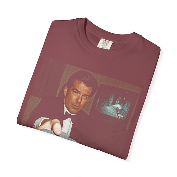 Pierce Brosnan Goldeneye N64 Shirt - Vintage Style James Bond 007