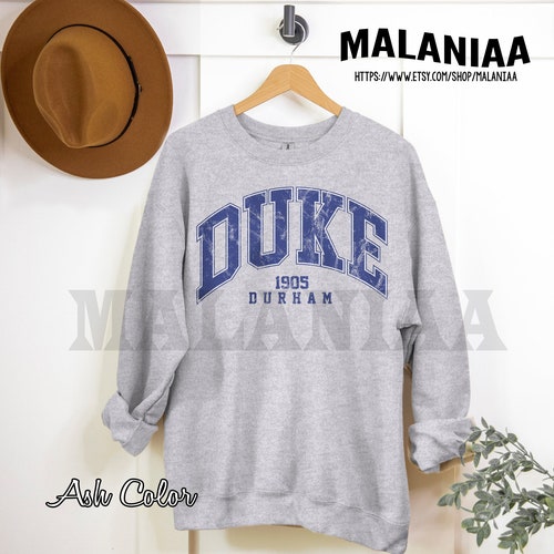 Vintage 90s Duke University Sweatshirt Duke Jumper Duke Etsy