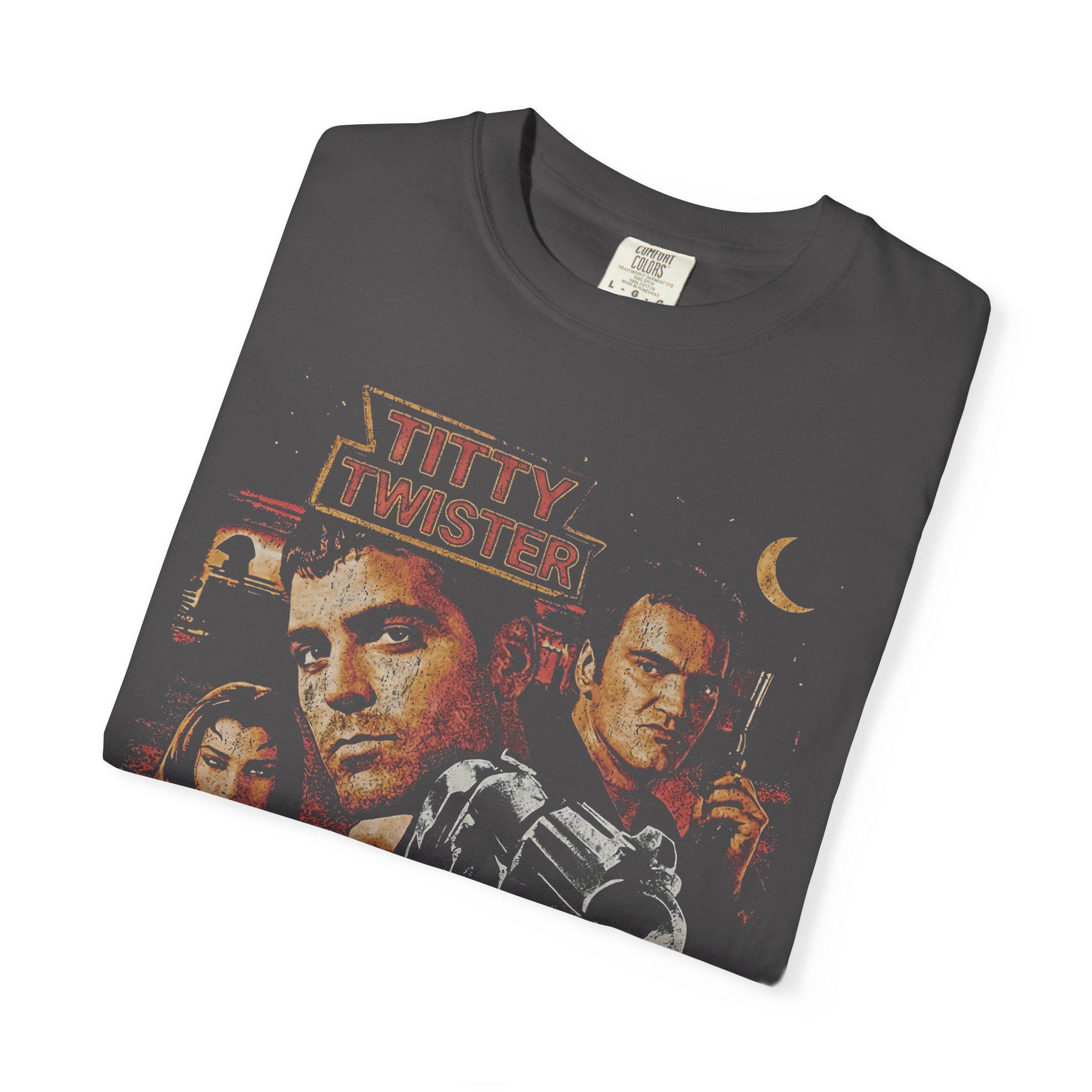 From Dusk Till Dawn Vintage T-shirt | Titty Twister Neon Graphic