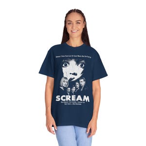 Scream Movie Comfort Colors Shirt, Scream Movie Vintage Horror Movie Halloween T-Shirt, image 7