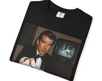Pierce Brosnan Goldeneye N64 Shirt - Vintage Style James Bond 007