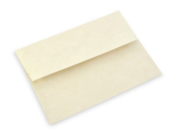 Handmade Lokta Unlined Envelopes for 5x7 Inch Lokta Paper. Tree-free Lokta  Paper for Vintage Stationery, Printing, and Invitations. 