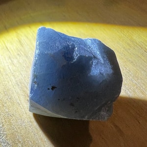 94 Crts Natural Big Hexagonal Sapphire Crystal. Healing Stone. Record Keeper Termination.