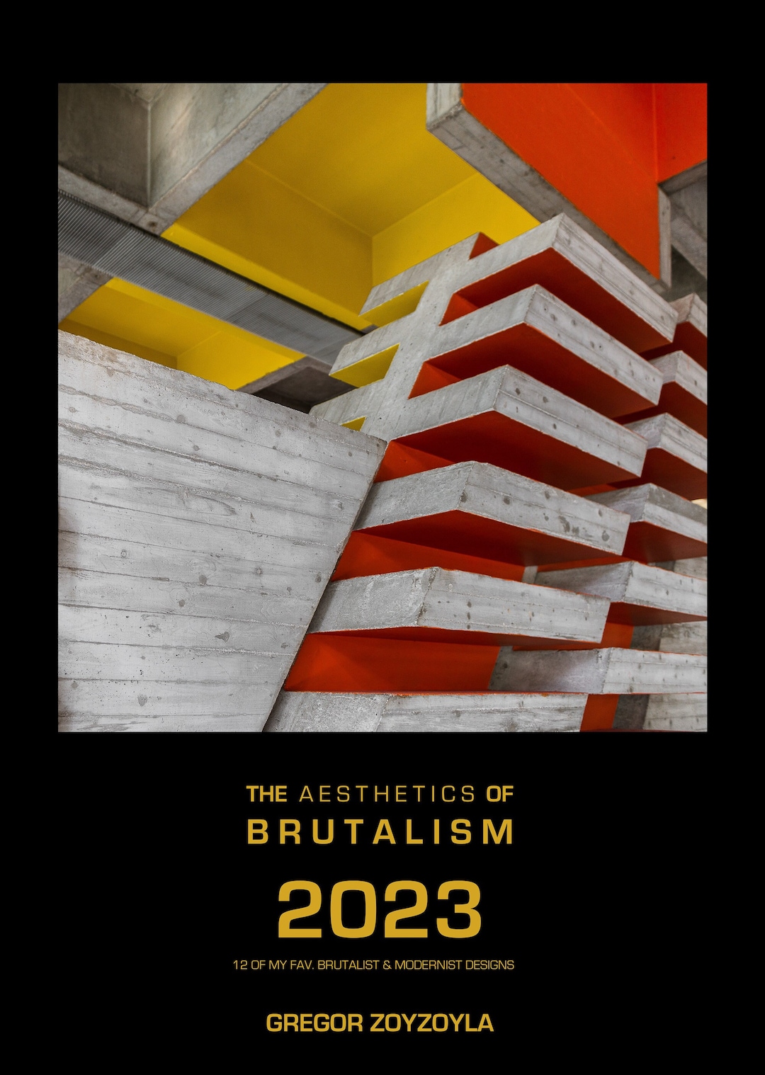The Aesthetics of BRUTALISM Calendar 2023 / Kalender, Wandkalender Etsy