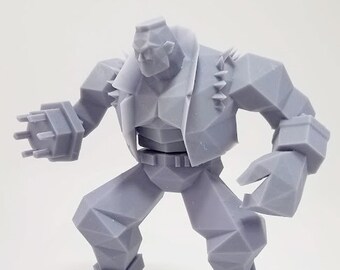 ffvii low poly figures