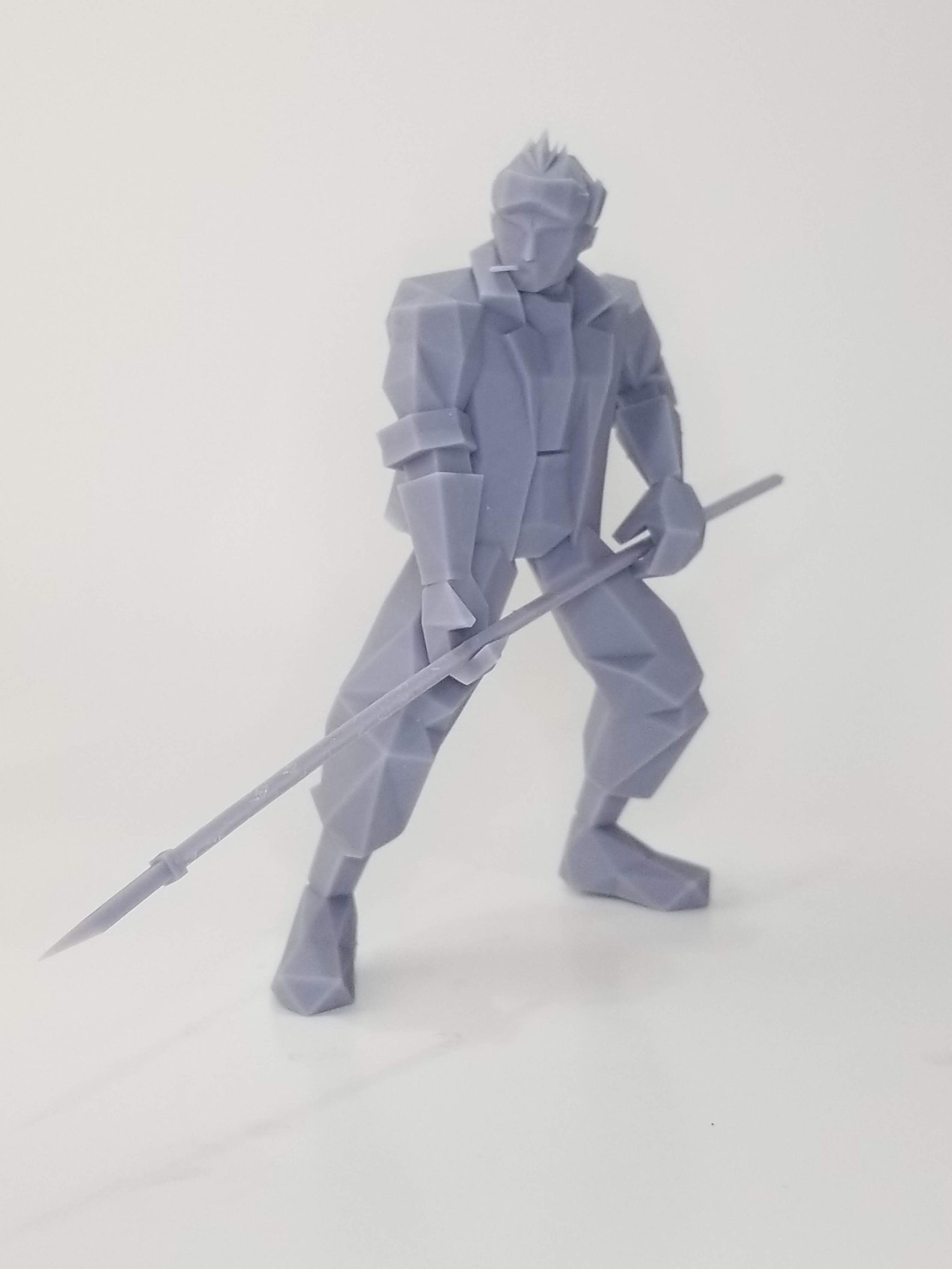 ffvii low poly figures