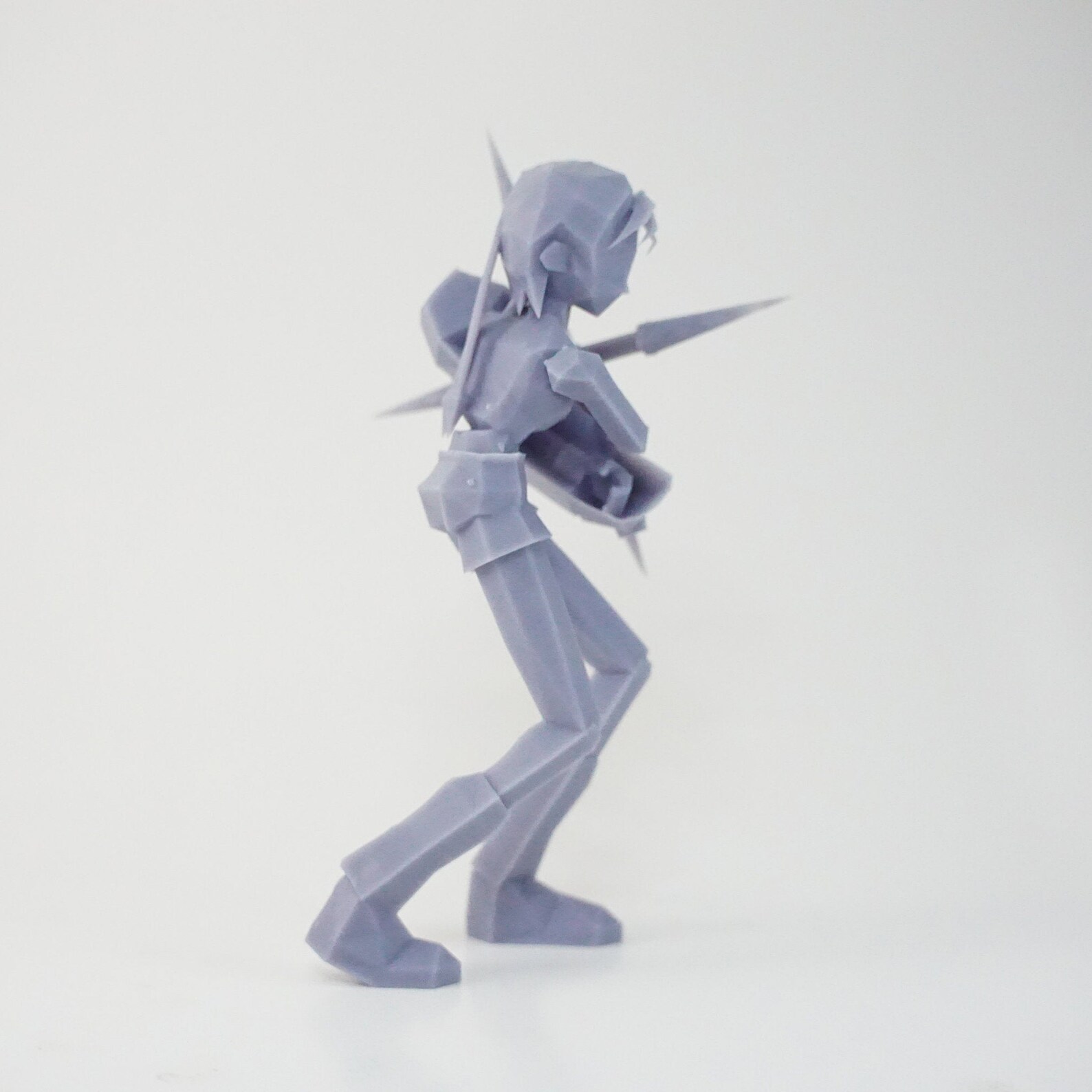 ffvii low poly figures