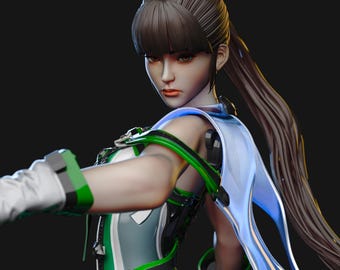Stellar Blade Eve STL – Fan Art 3D Print Model (Digital Download)