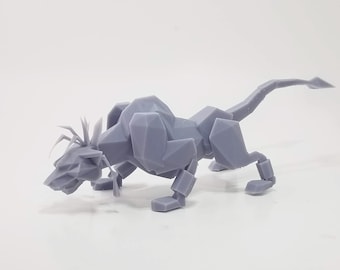 ffvii low poly figures