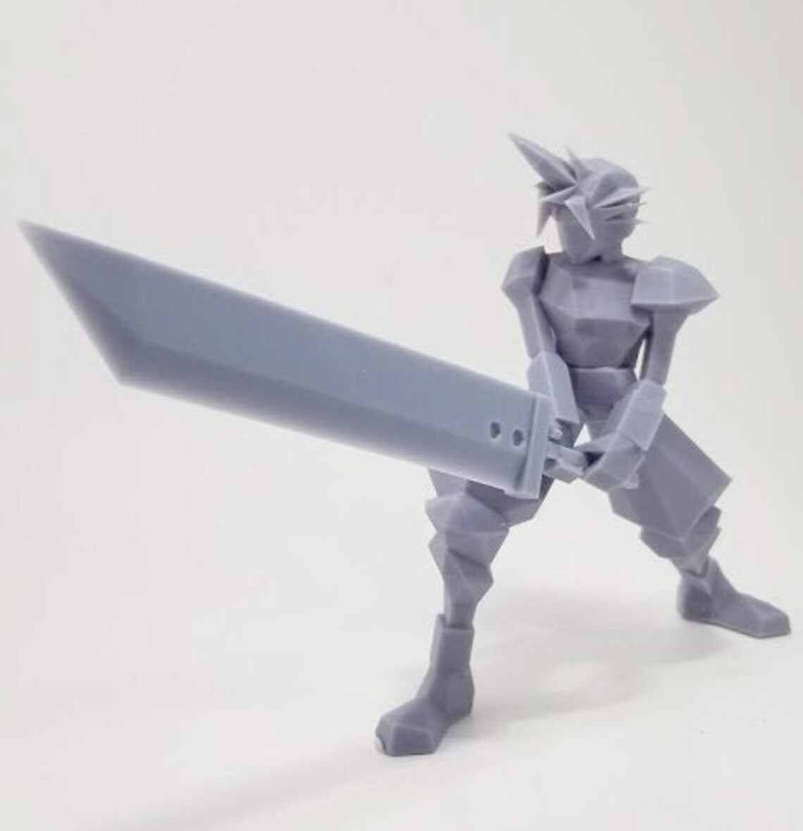 ffvii low poly figures