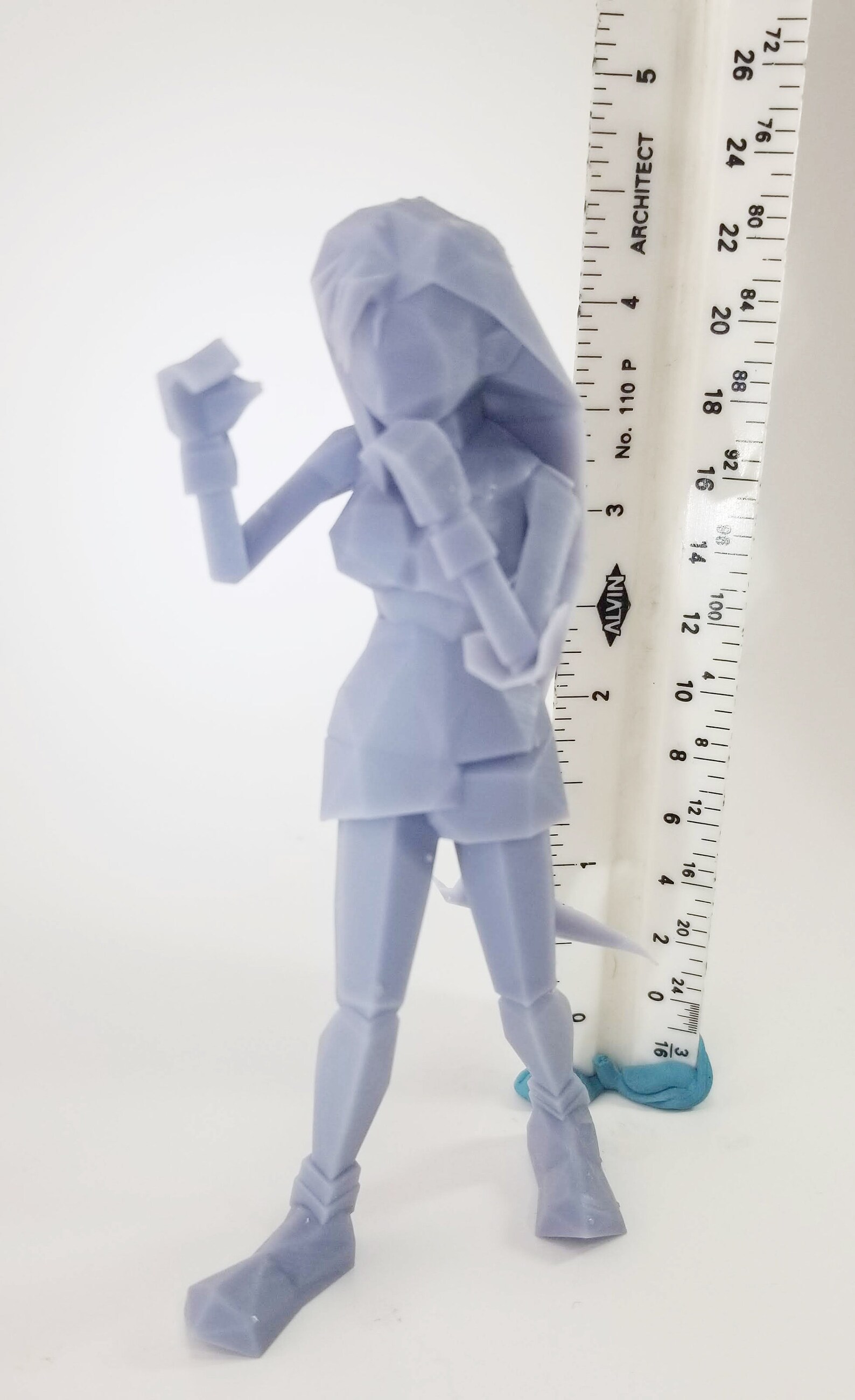 ffvii low poly figures