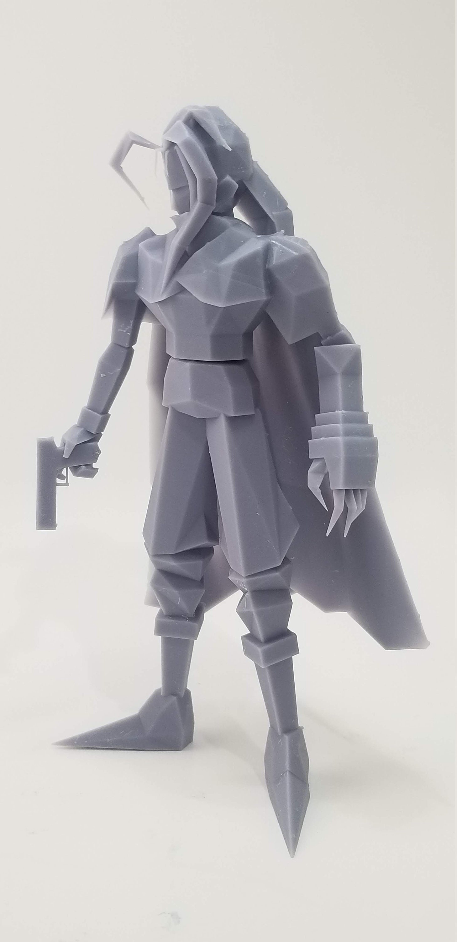 ffvii low poly figures