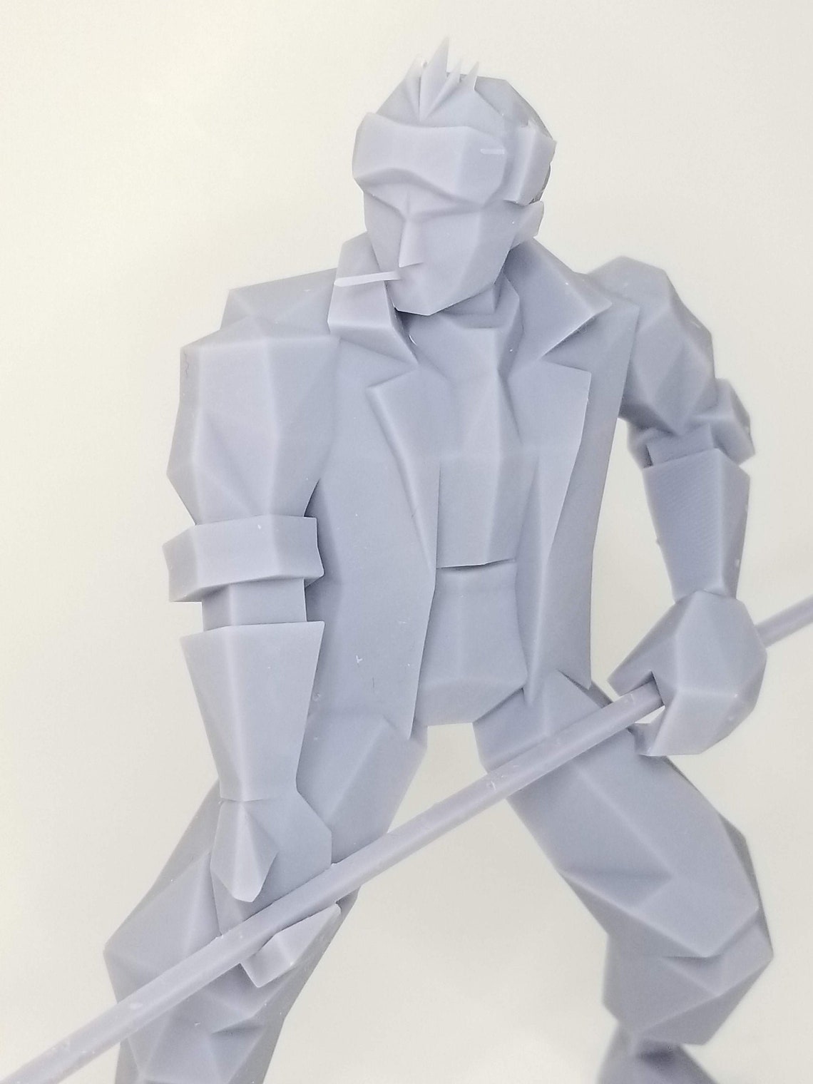 ffvii low poly figures